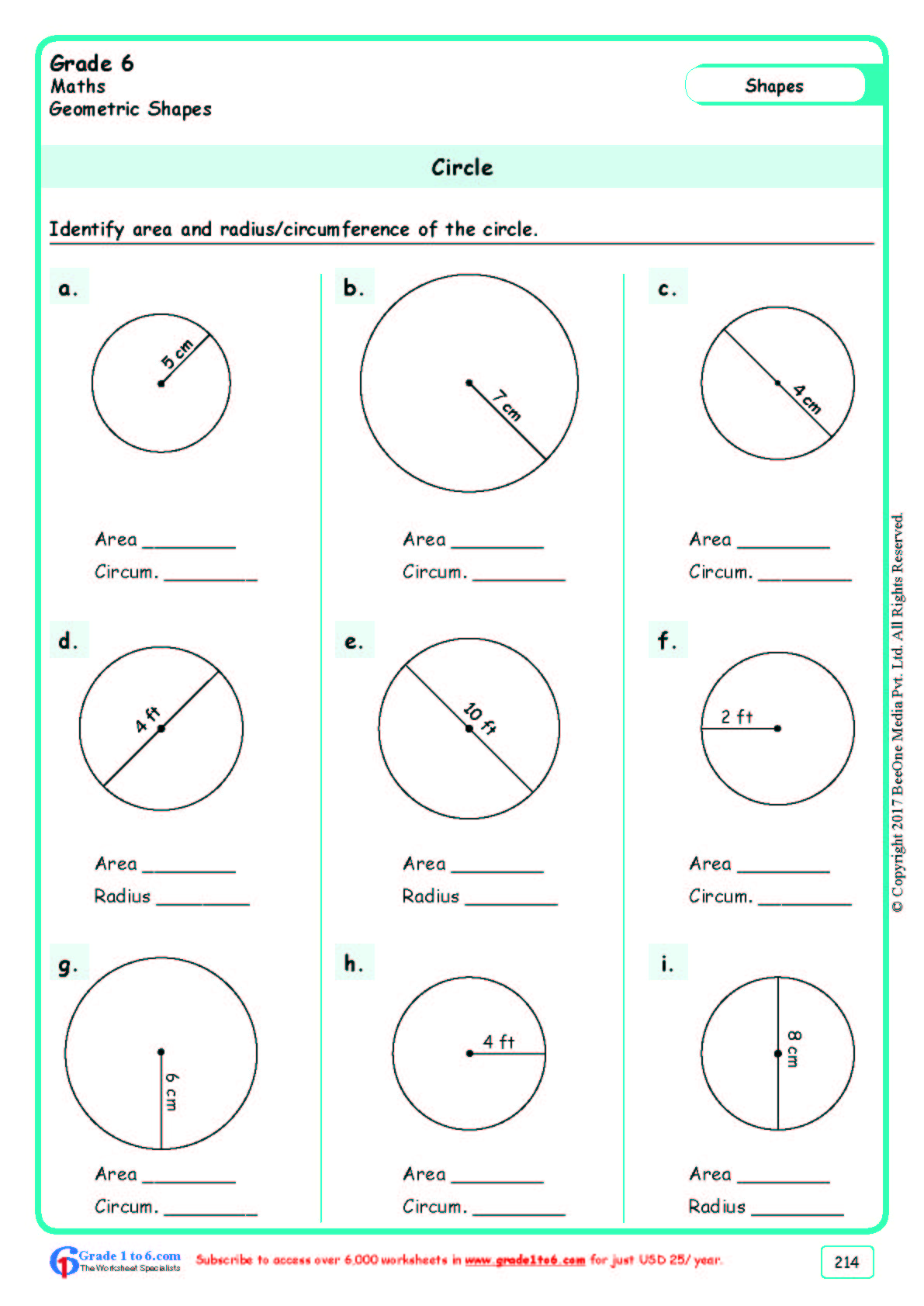 16-best-of-6th-grade-math-worksheets-circumference
