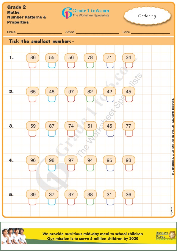 mathematics-number-patterns-worksheets