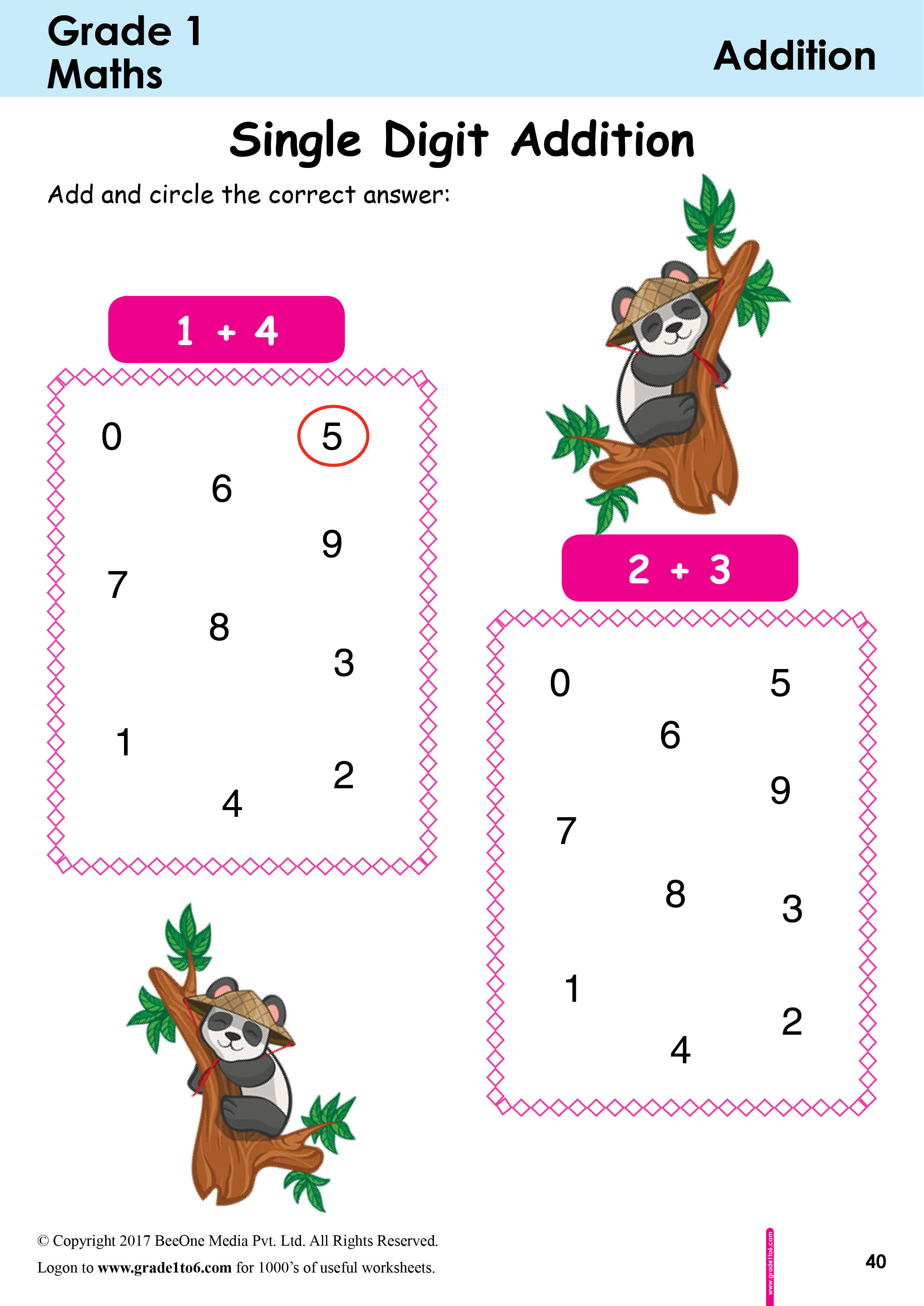 single-digit-addition-worksheets-www-grade1to6