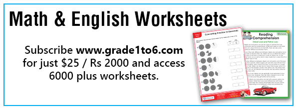 Free and Downloadable English Worksheets for Class 2 – Blog For RE